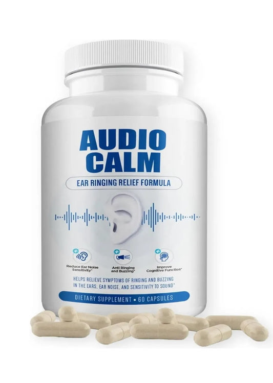 AUDIO CALM Audio Alivio Del Tinnitus, Calm Aura Vitamins 60 Caps